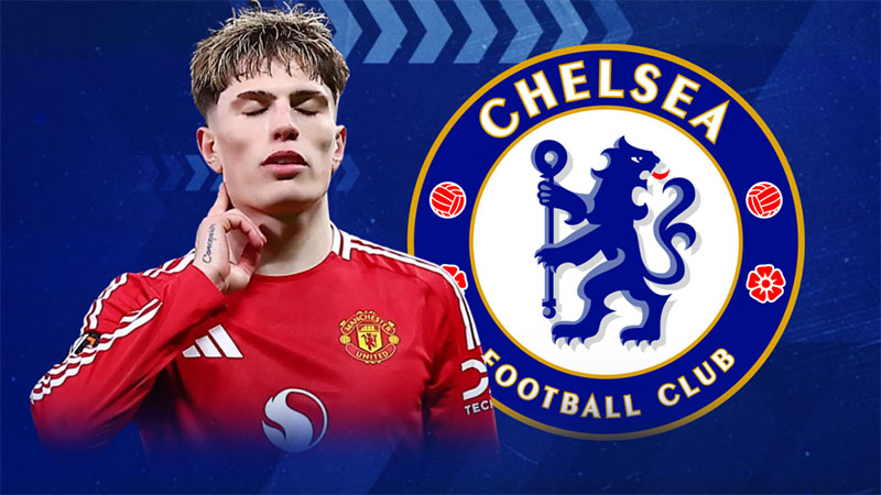 Chelsea tiến sát Garnacho, thương vụ chờ MU định đoạt