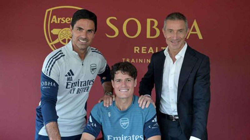 Christian Norgaard chính thức khoác áo số 16 tại Arsenal