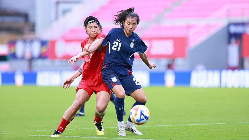 ĐT nữ Myanmar thắng ngược Thái Lan, giành vé chung kết AFF Cup nữ 2025