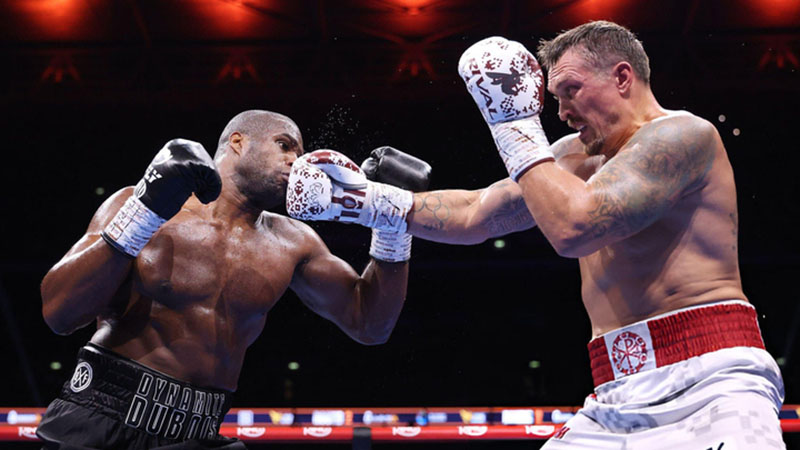 Usyk đánh bại Dubois, giành lại ngôi vương quyền Anh hạng nặng